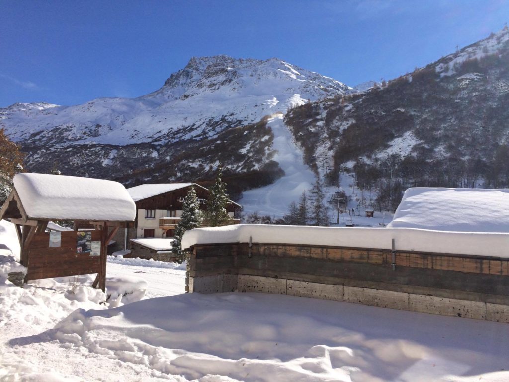 piste Polo Boniface, vue depuis la Piatou, 12 novembre 2016